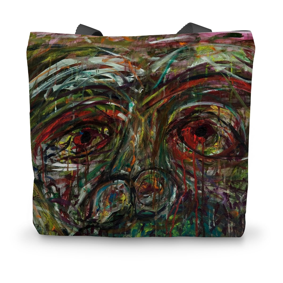 Bleeding Tears Canvas Tote Bag