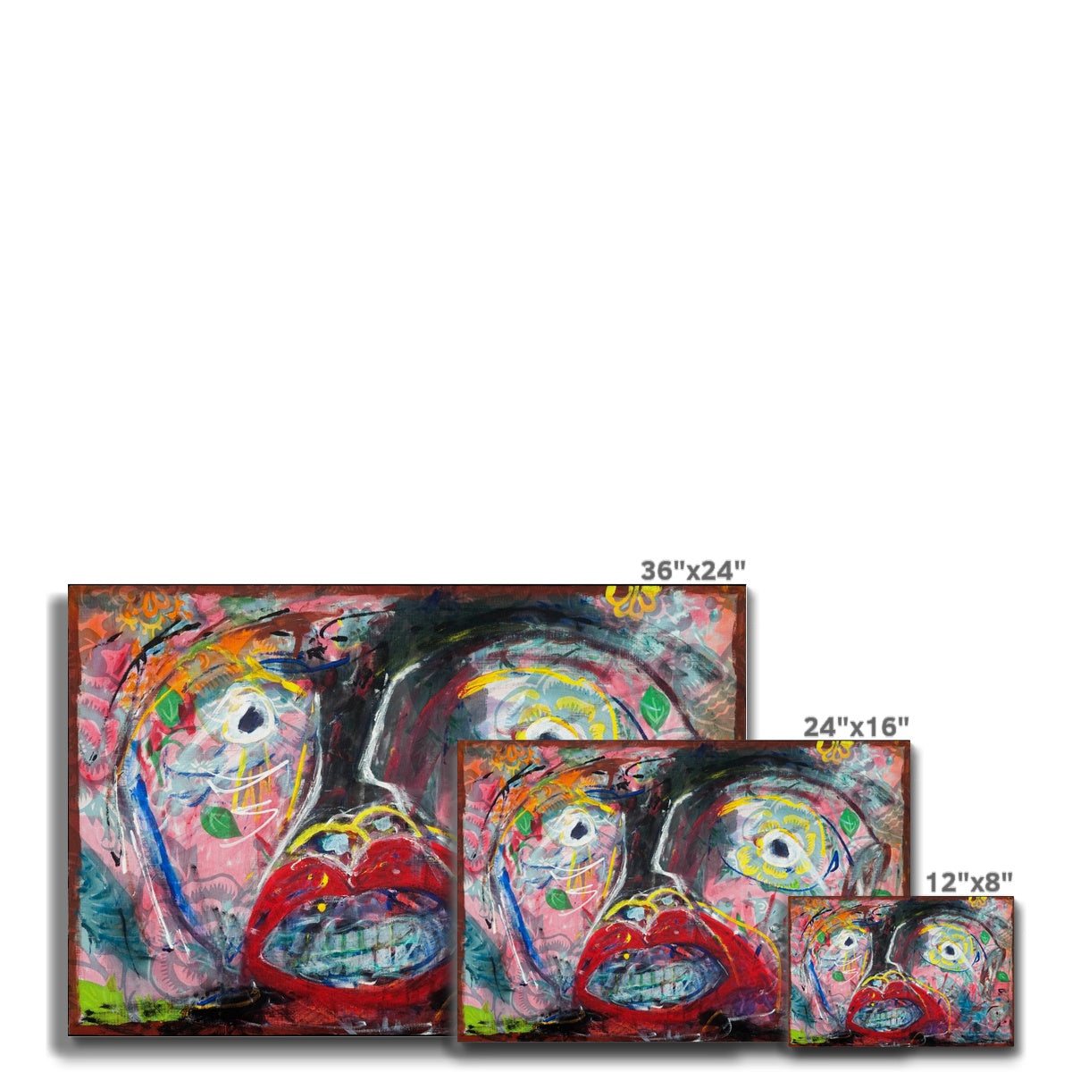 Flowers and Birds Canvas