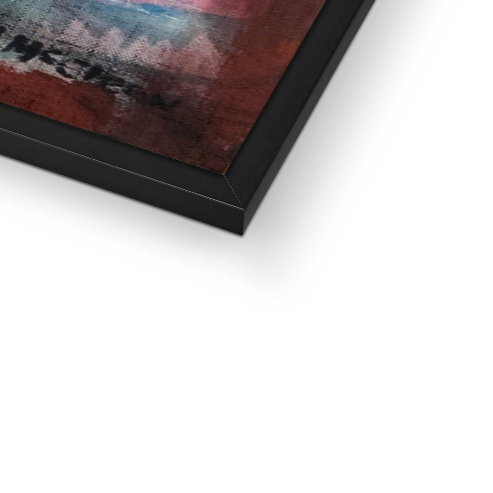 Flowers and Birds Framed Print