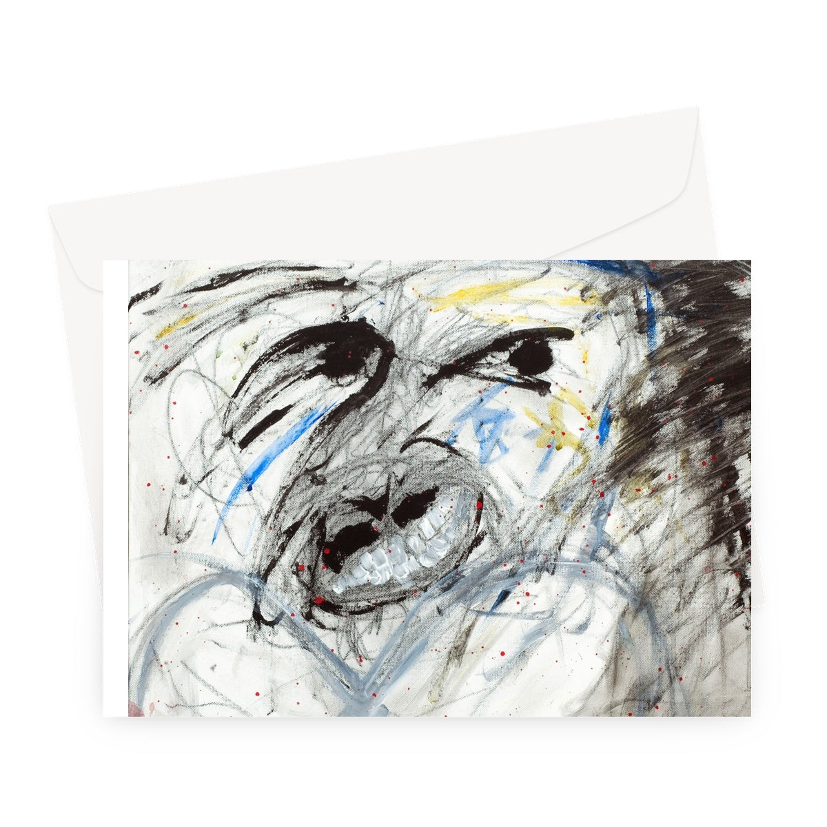 Never Look Back Greeting Card
