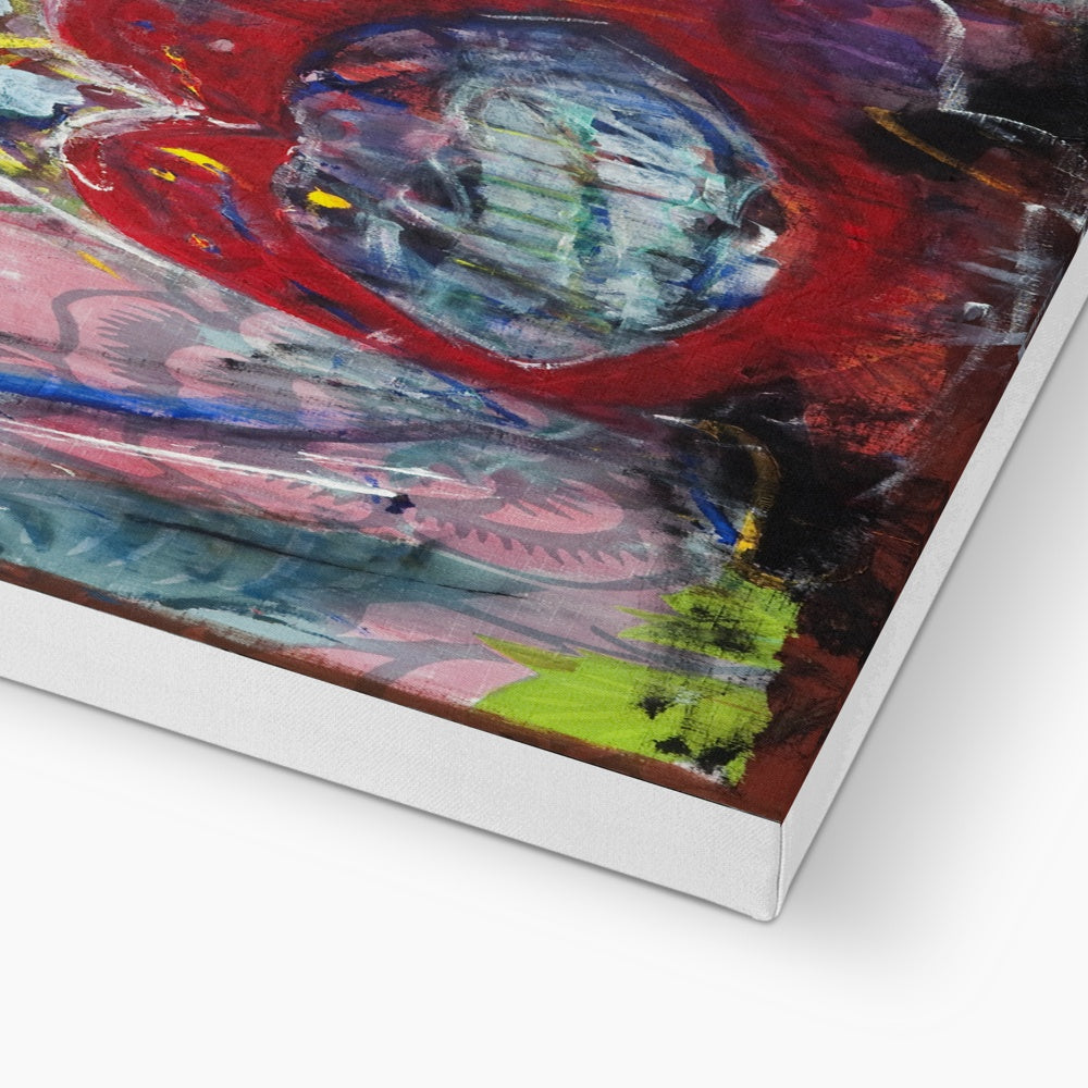 Flowers and Birds Canvas