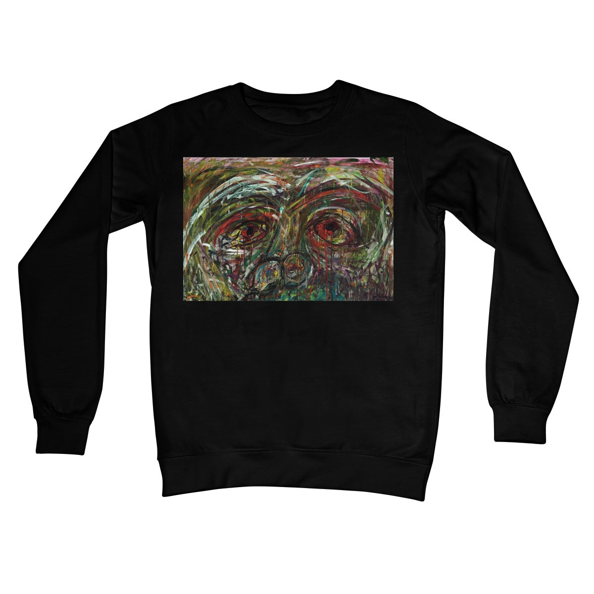 Bleeding Tears Crew Neck Sweatshirt
