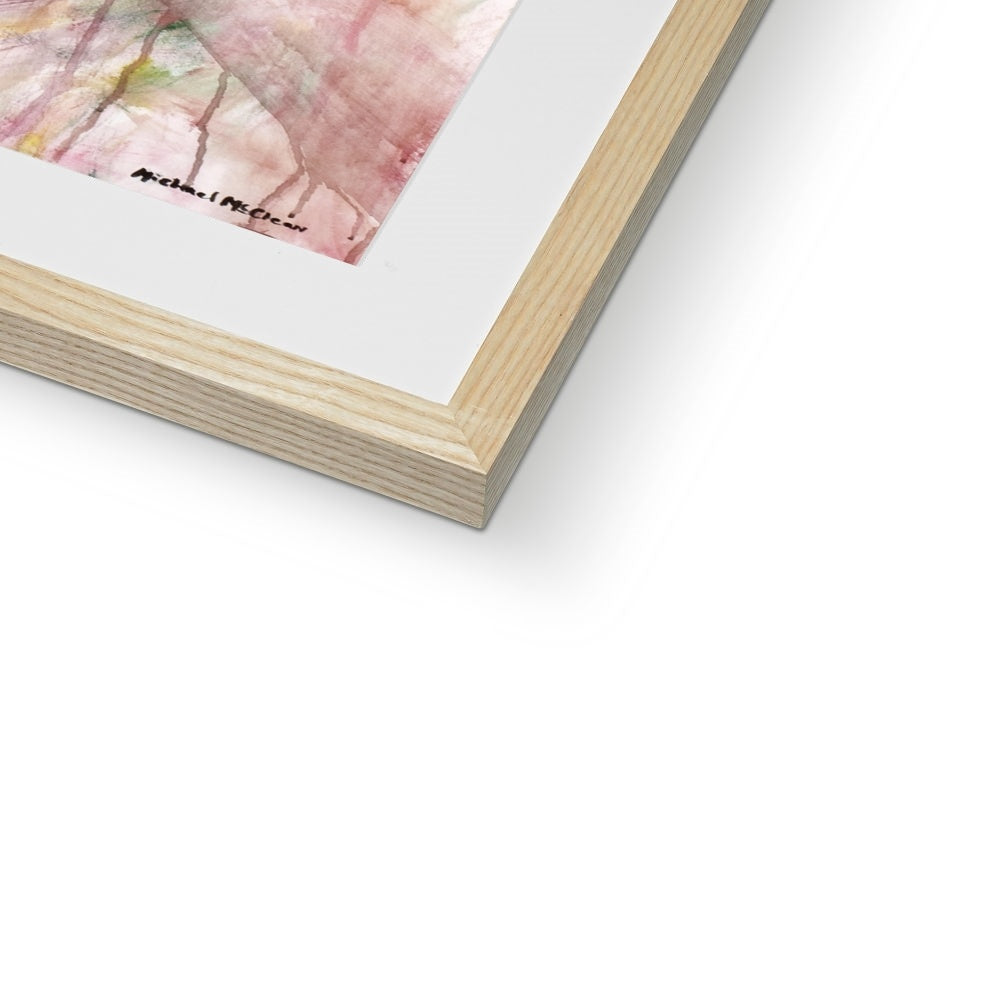 In The Mirror Framed & Mounted Print