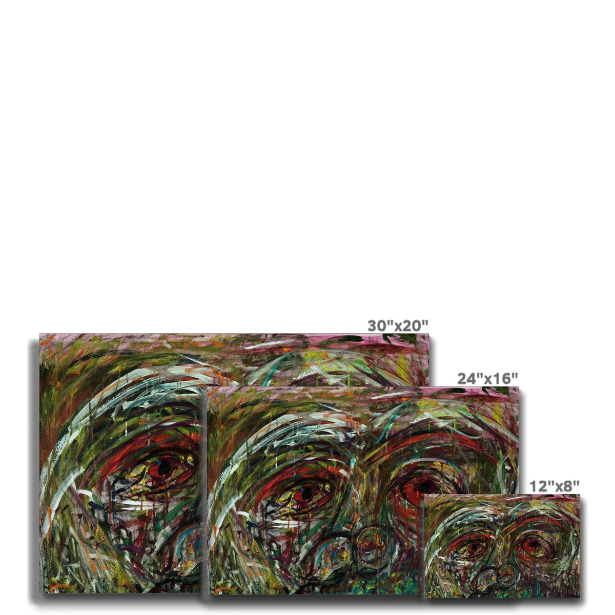 Bleeding Tears Eco Canvas