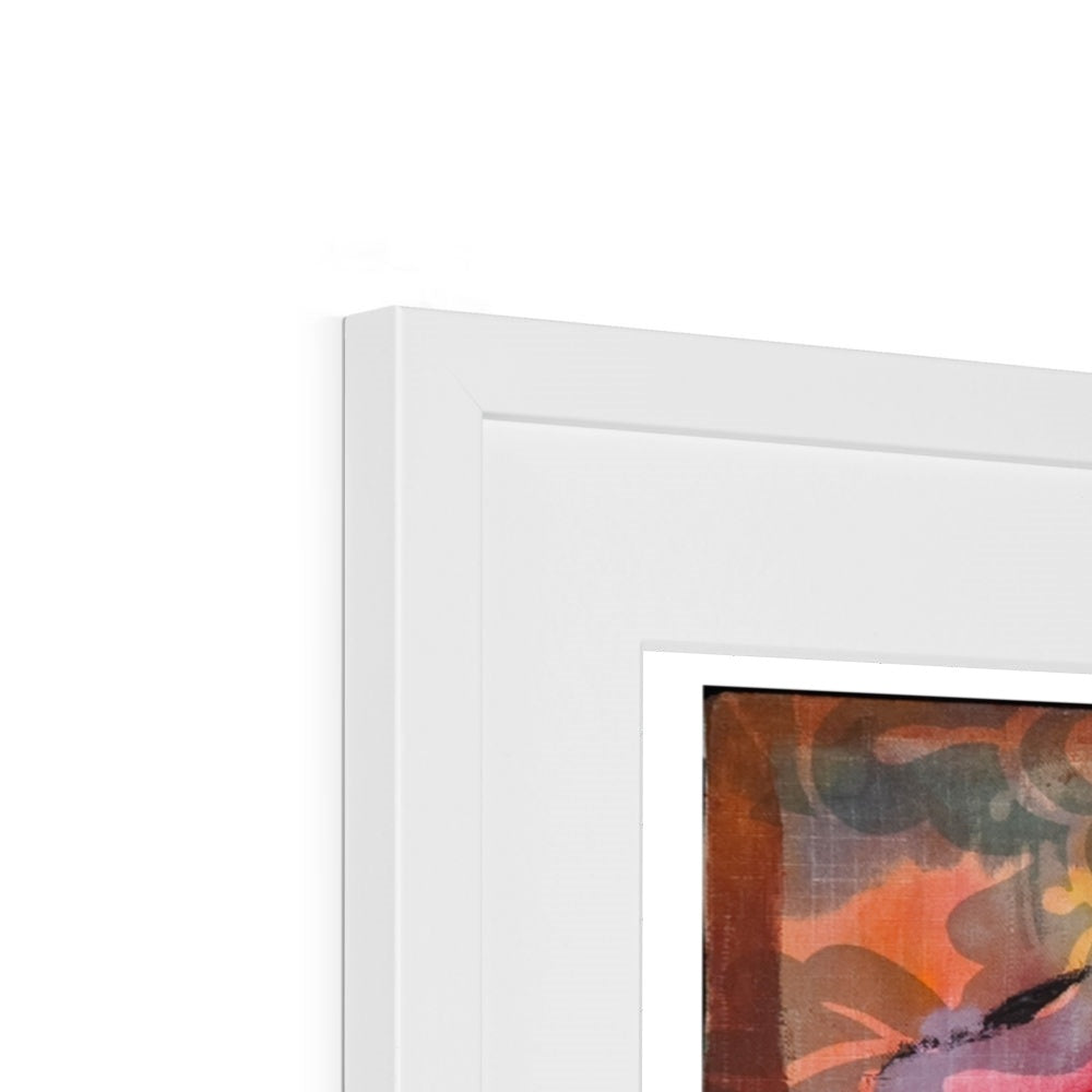 Flowers and Birds Framed & Mounted Print