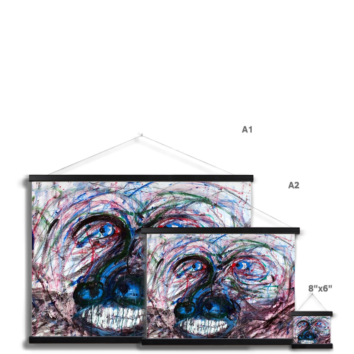 Caught In Between Fine Art Print with Hanger