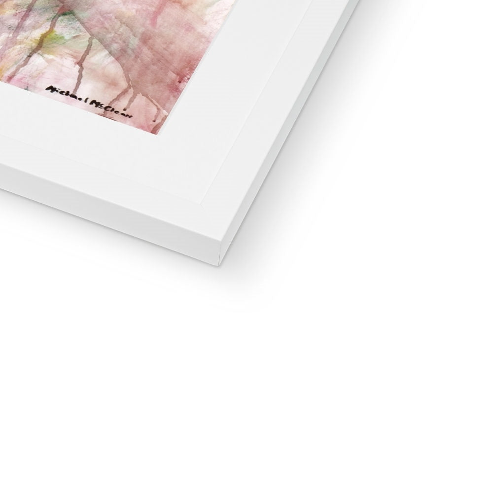 In The Mirror Framed & Mounted Print