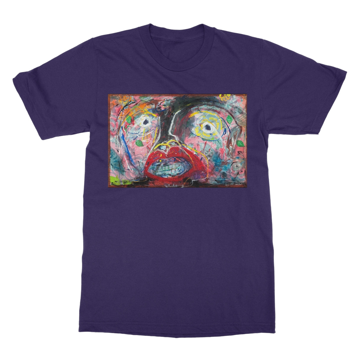Flowers and Birds Softstyle T-Shirt