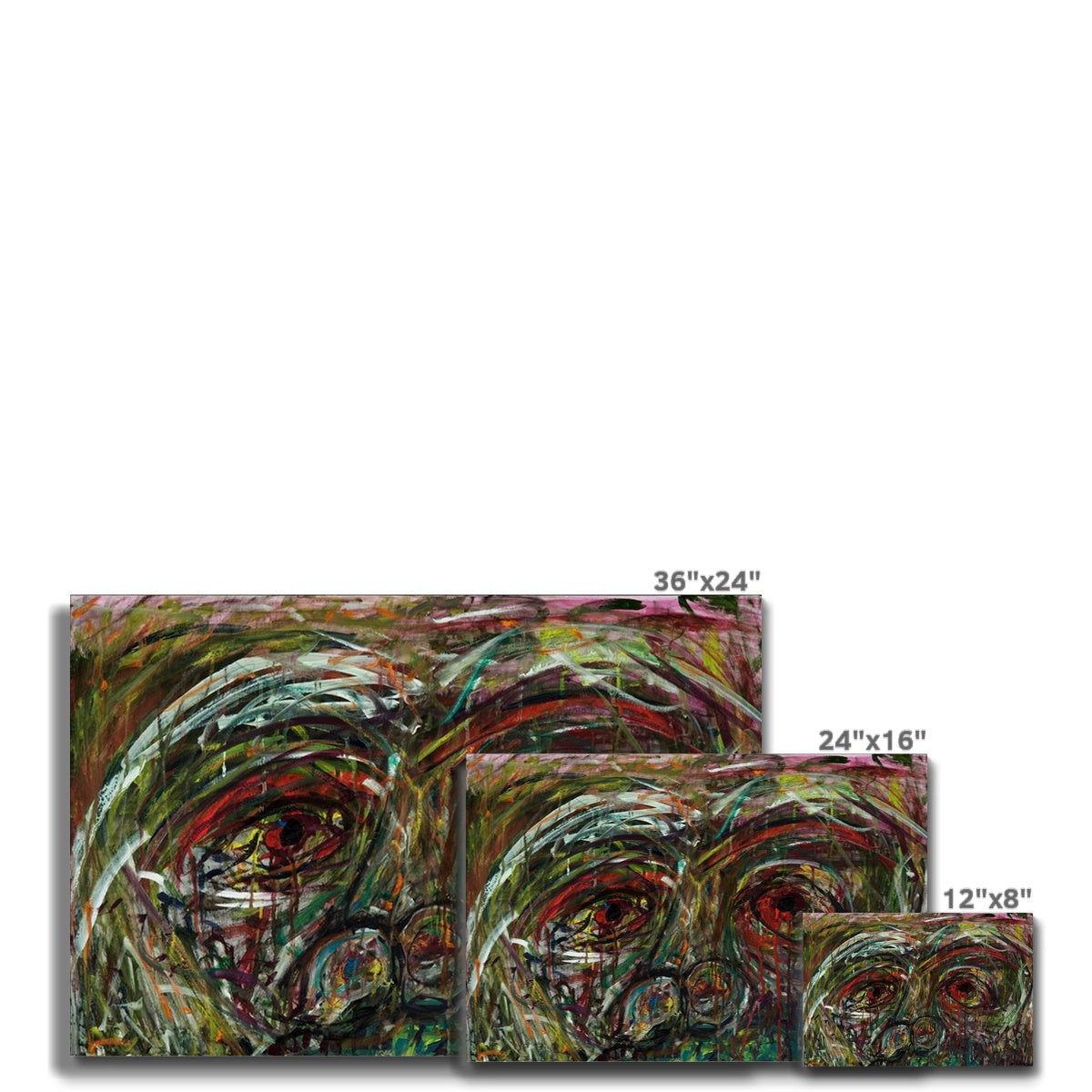 Bleeding Tears Canvas