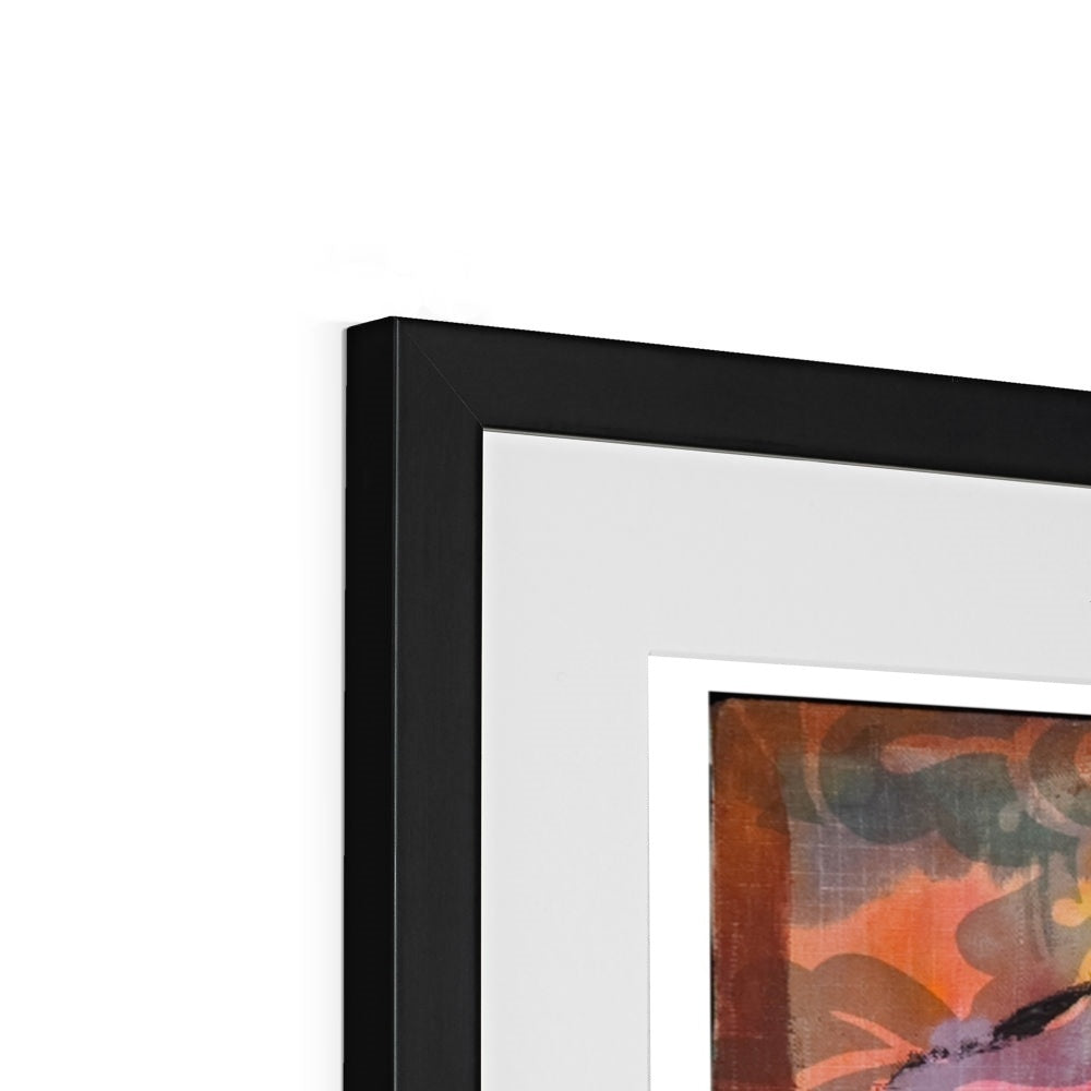 Flowers and Birds Framed & Mounted Print