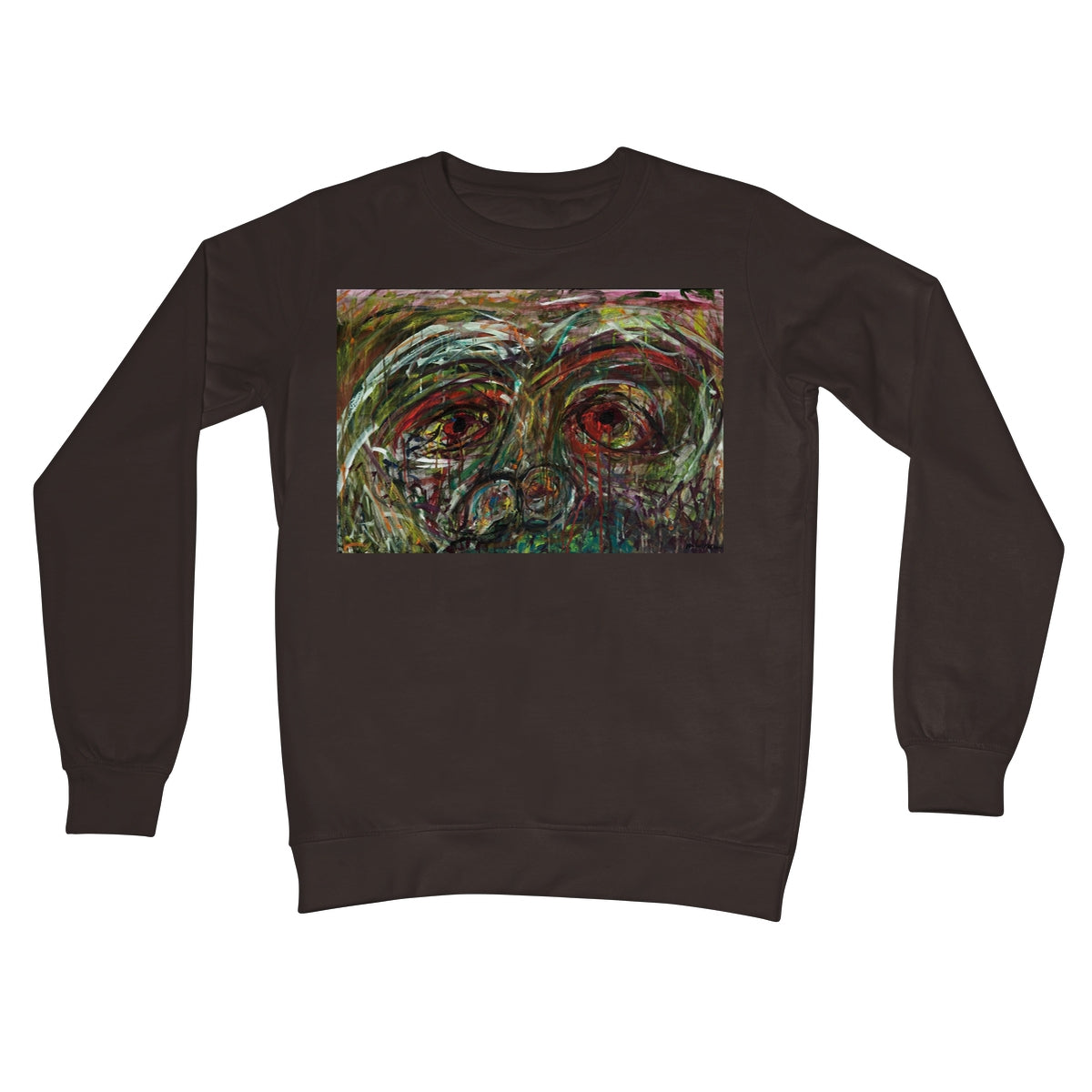 Bleeding Tears Crew Neck Sweatshirt
