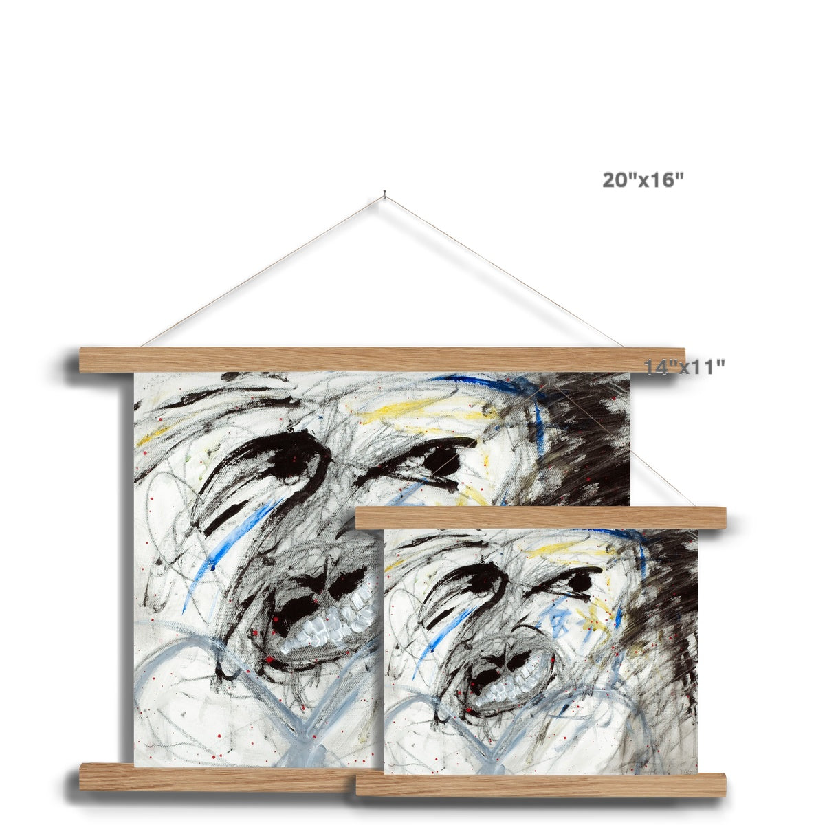 Never Look Back Fine Art Print with Hanger