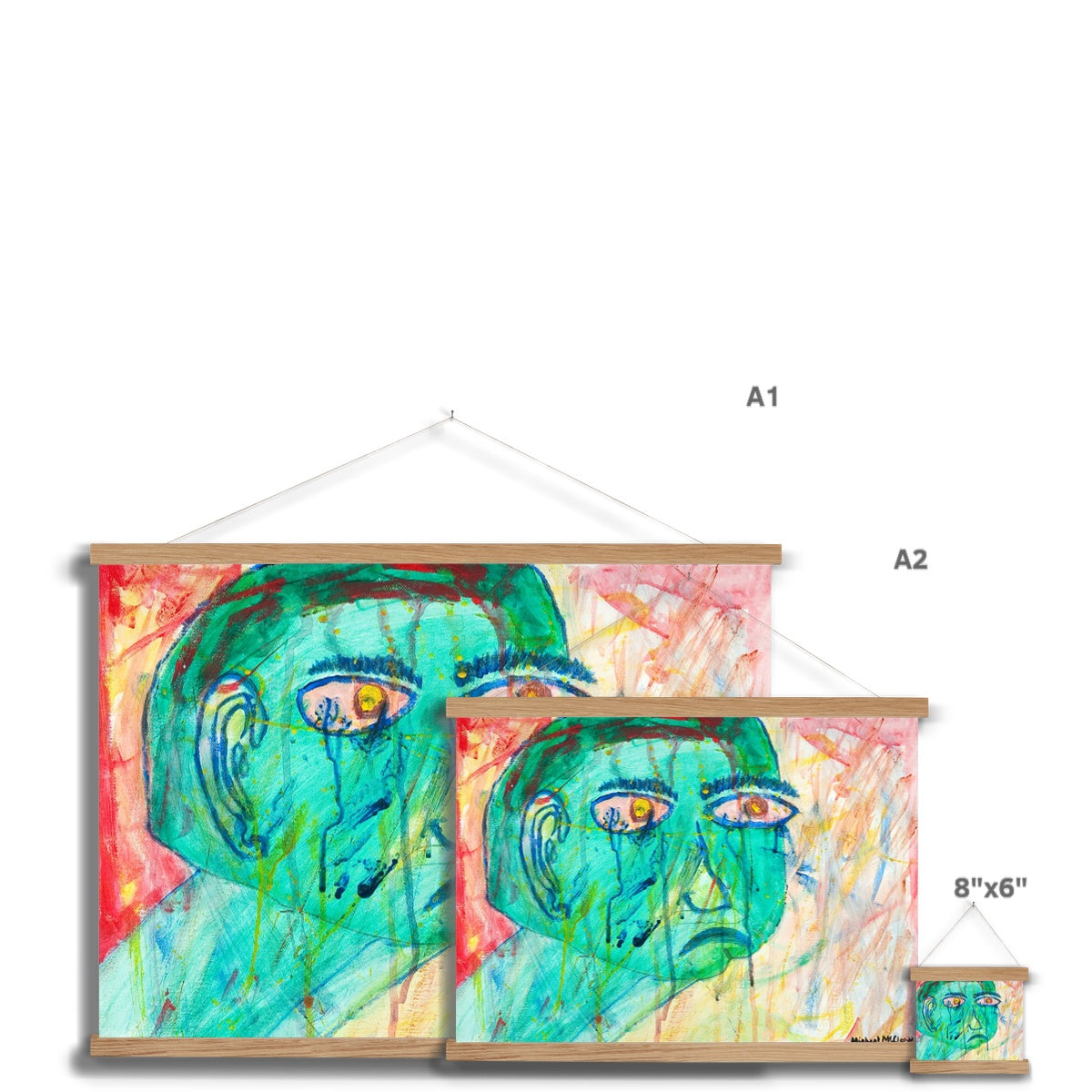 RAY Fine Art Print with Hanger