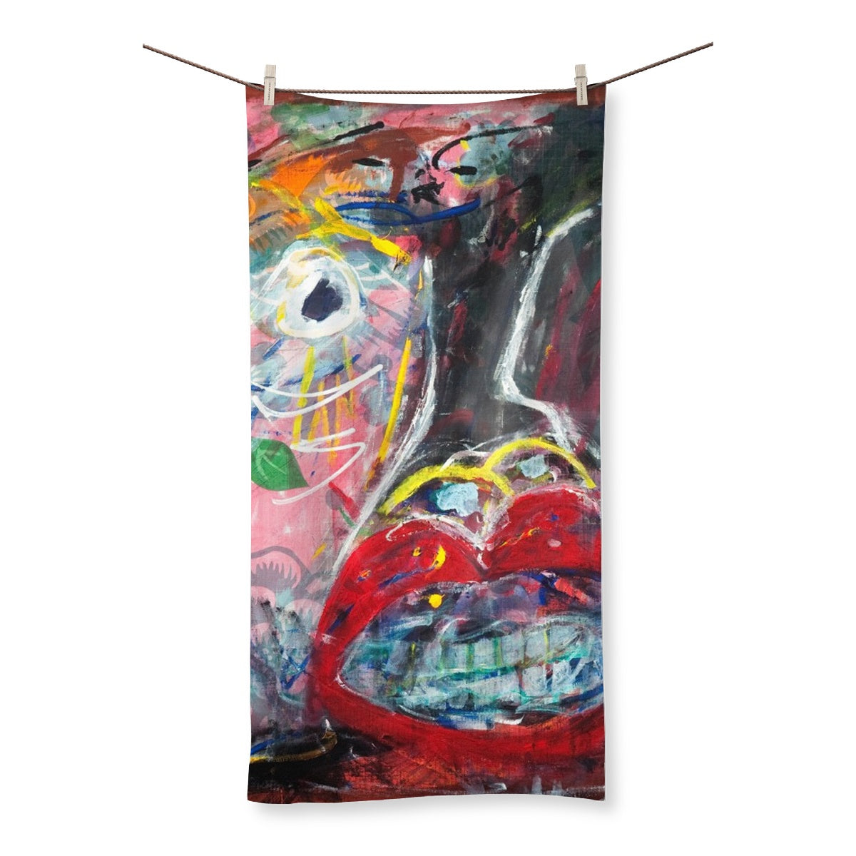 Flowers and Birds Towel