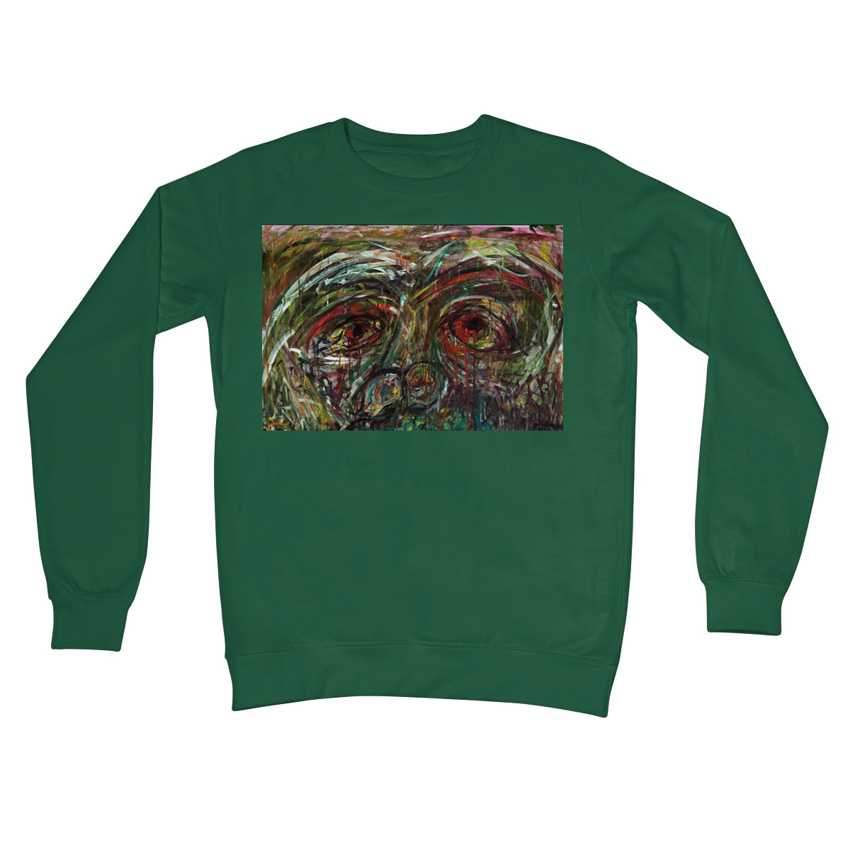 Bleeding Tears Crew Neck Sweatshirt