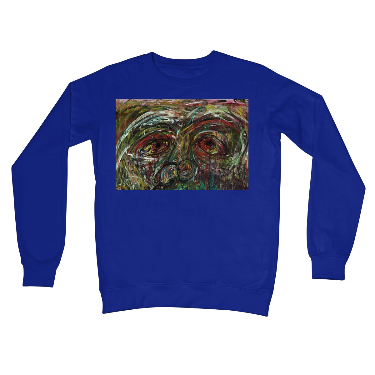 Bleeding Tears Crew Neck Sweatshirt