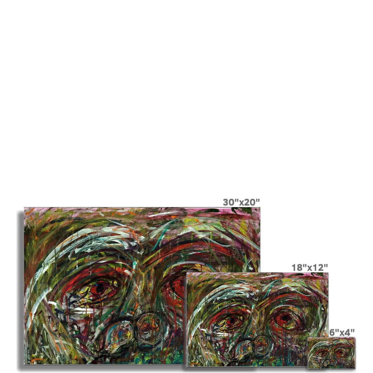 Bleeding Tears Photo Art Print