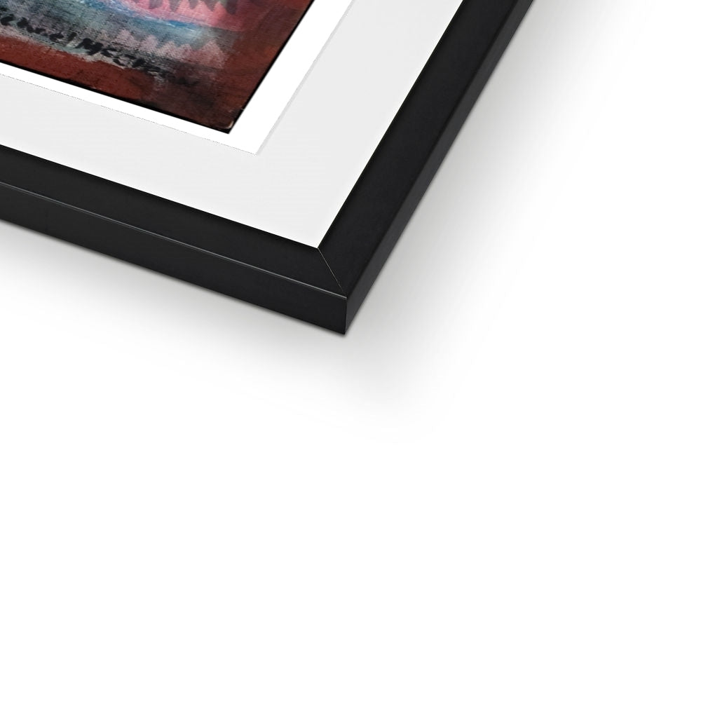 Flowers and Birds Framed & Mounted Print