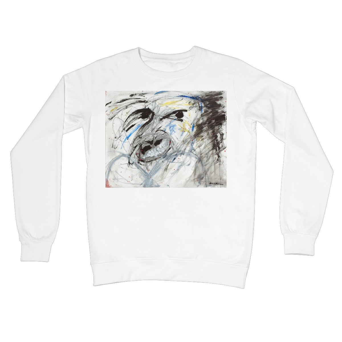 Never Look Back Crew Neck Sweatshirt
