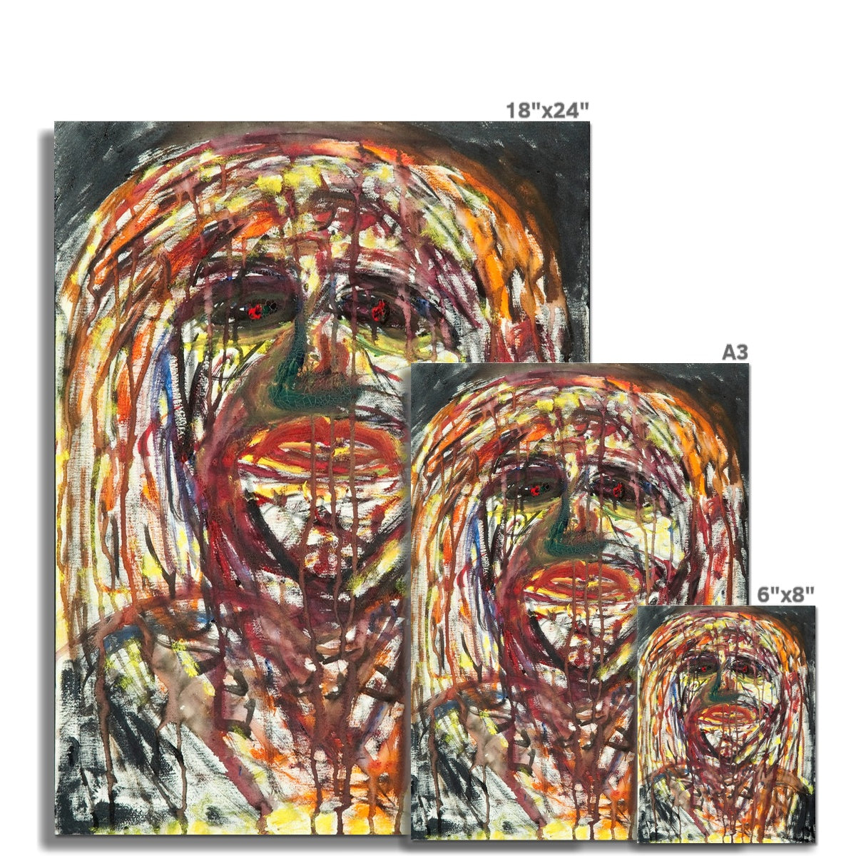 First Man Hahnemühle German Etching Print