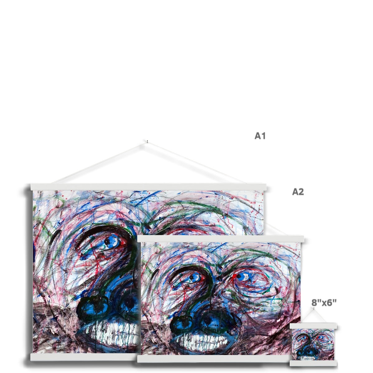 Caught In Between Fine Art Print with Hanger