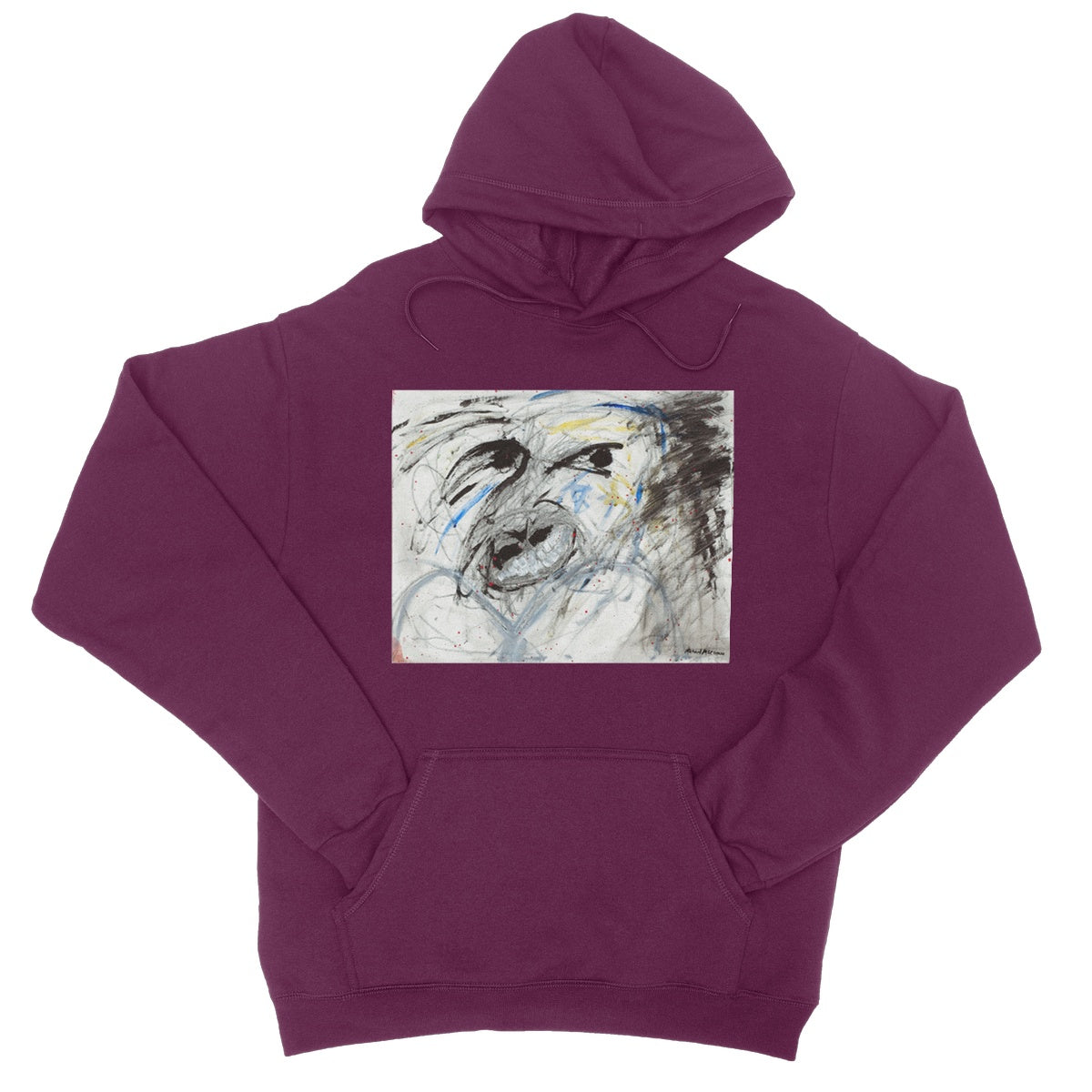 Never Look Back College Hoodie