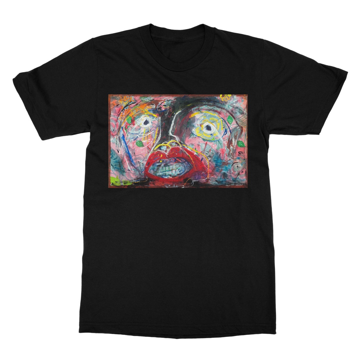 Flowers and Birds Softstyle T-Shirt