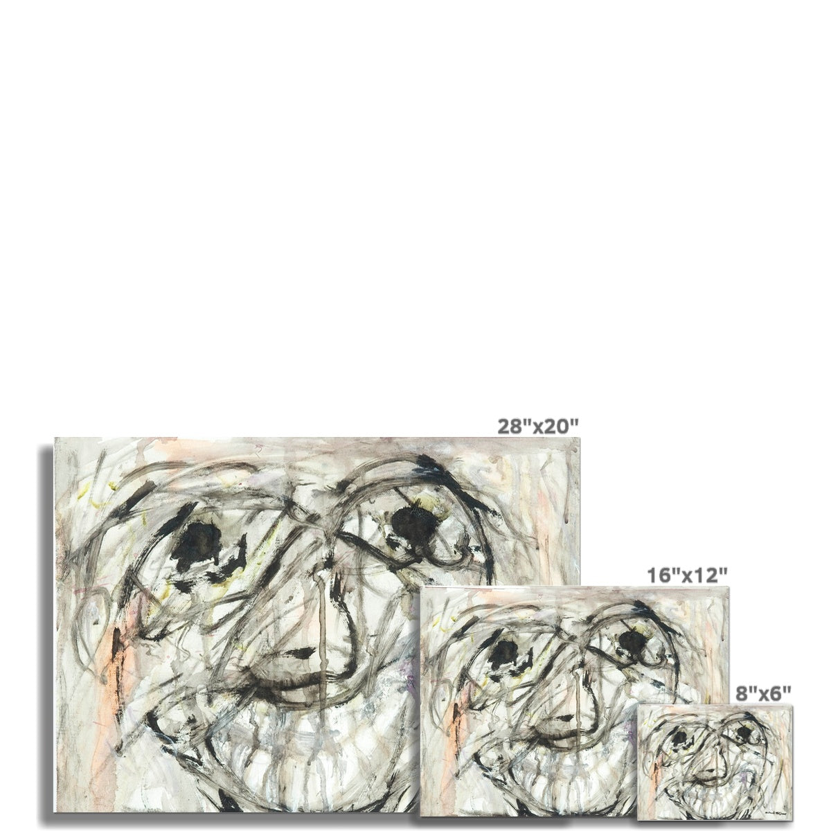 My Happy Place Rolled Canvas