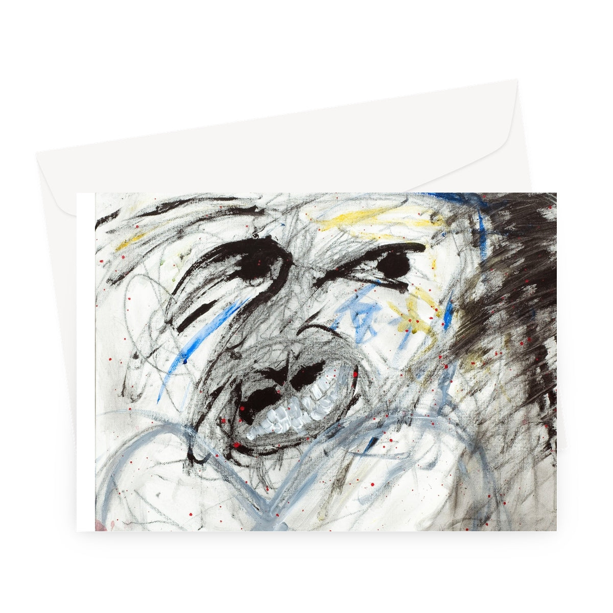 Never Look Back Greeting Card
