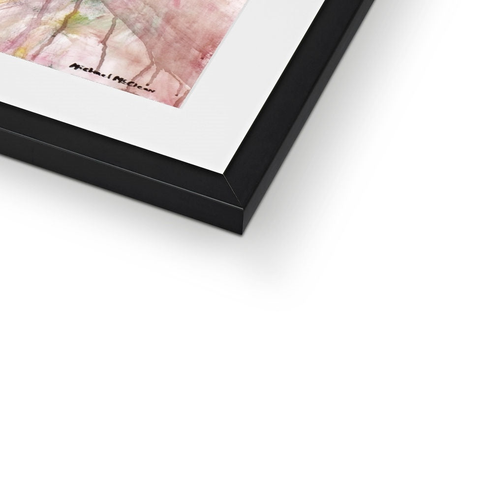 In The Mirror Framed & Mounted Print