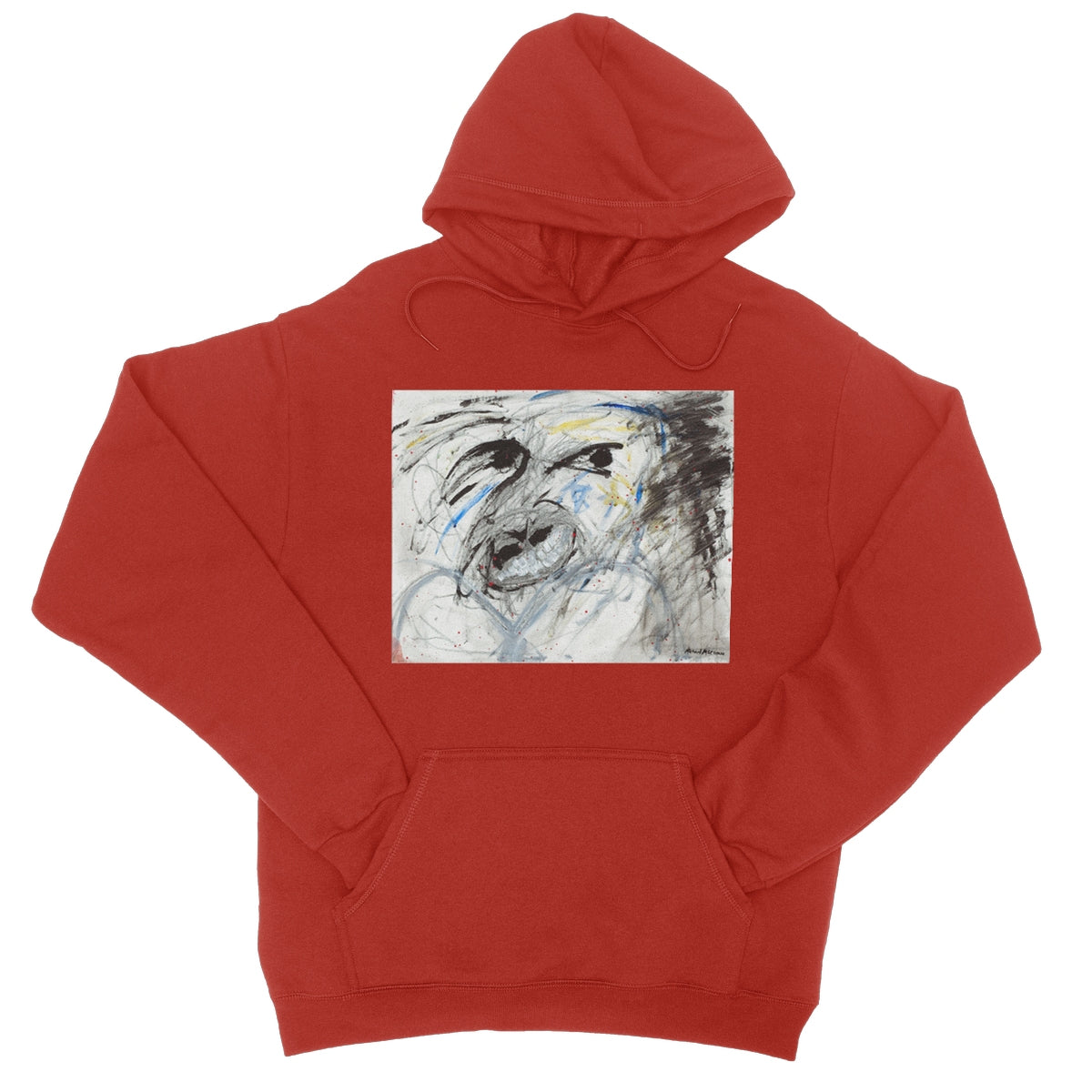Never Look Back College Hoodie