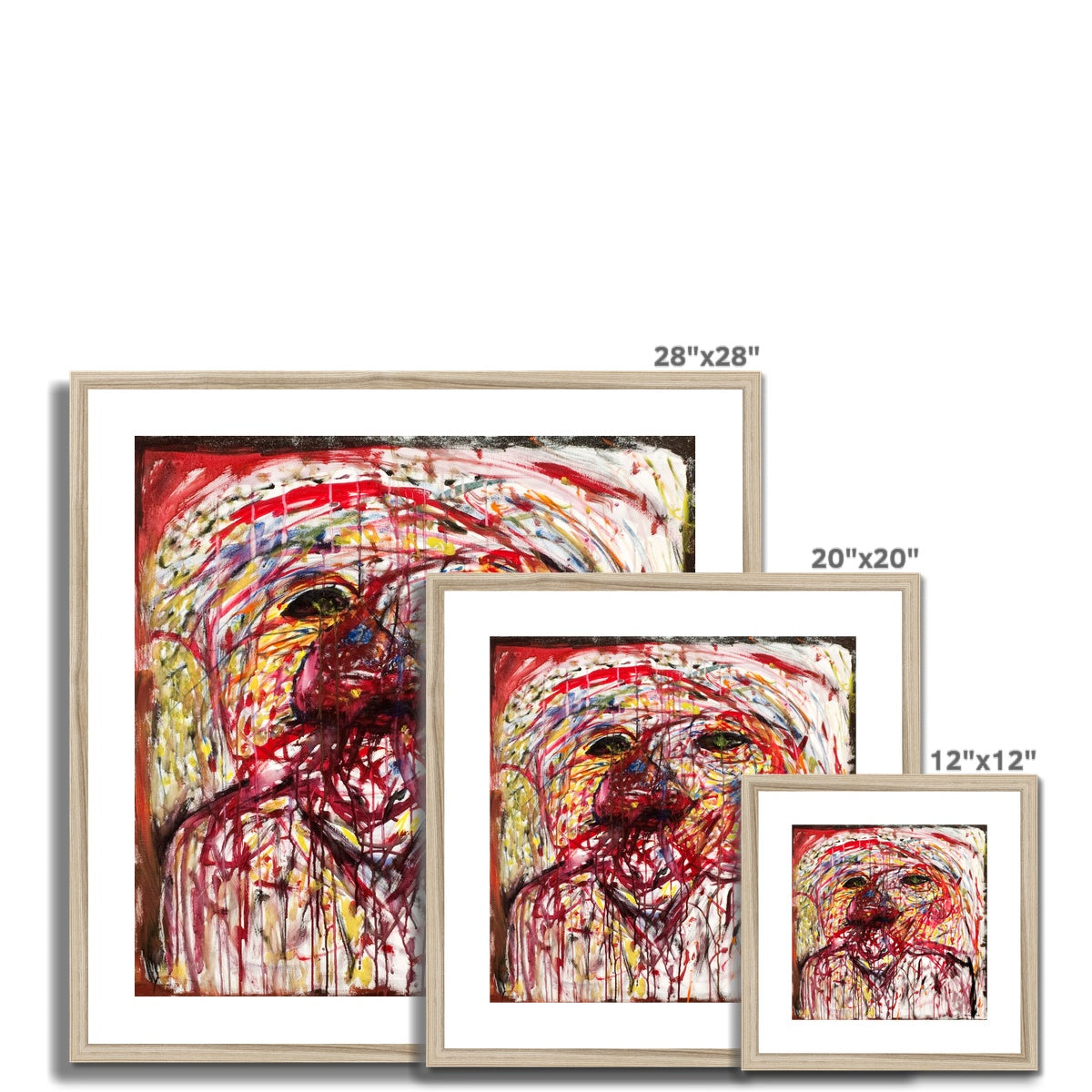 Troubled Framed & Mounted Print