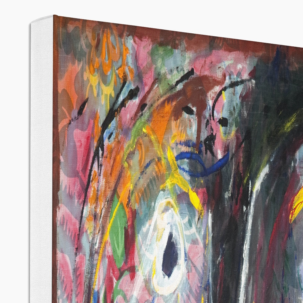 Flowers and Birds Canvas