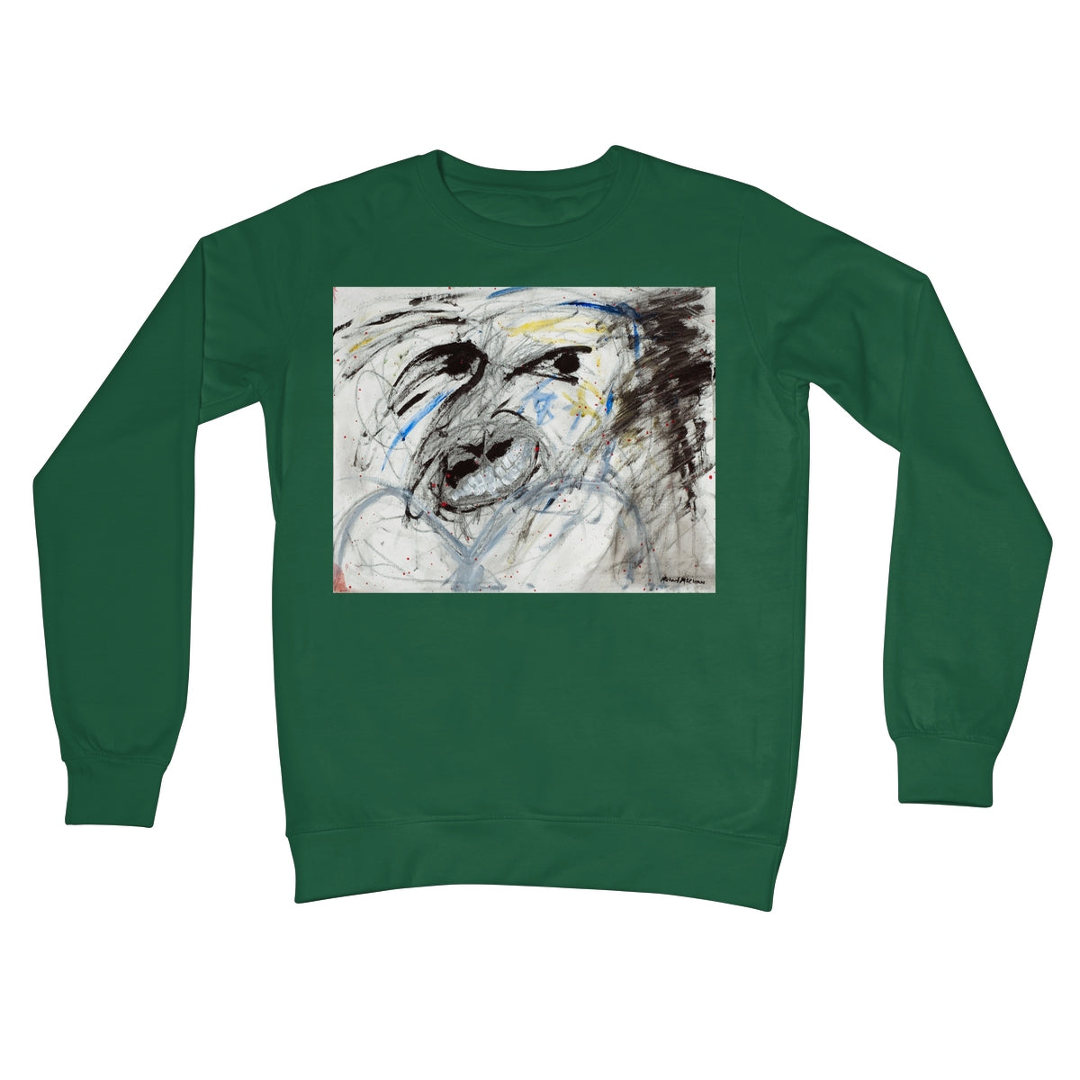 Never Look Back Crew Neck Sweatshirt