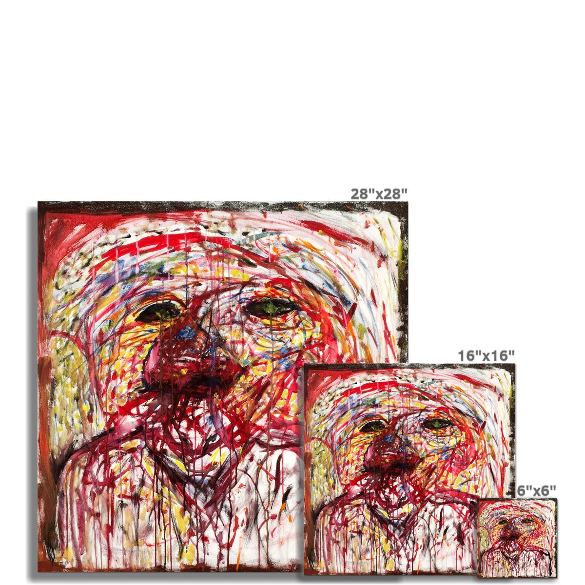 Troubled Hahnemühle German Etching Print