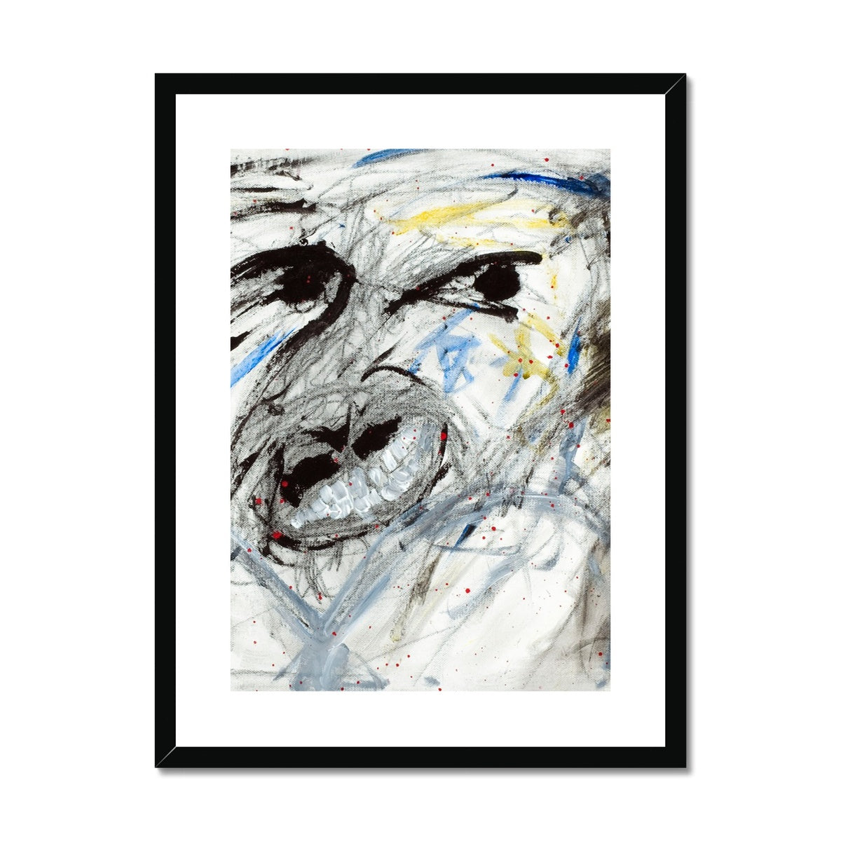 Never Look Back Framed & Mounted Print