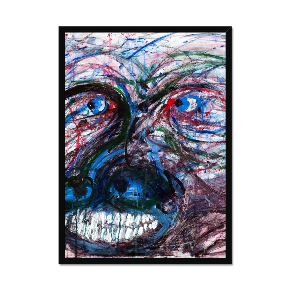 Caught In Between  Framed Print