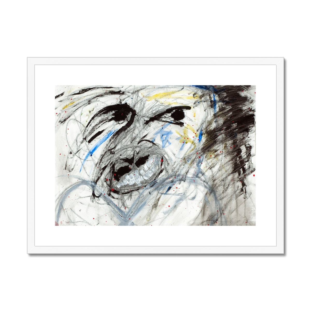 Never Look Back Framed & Mounted Print