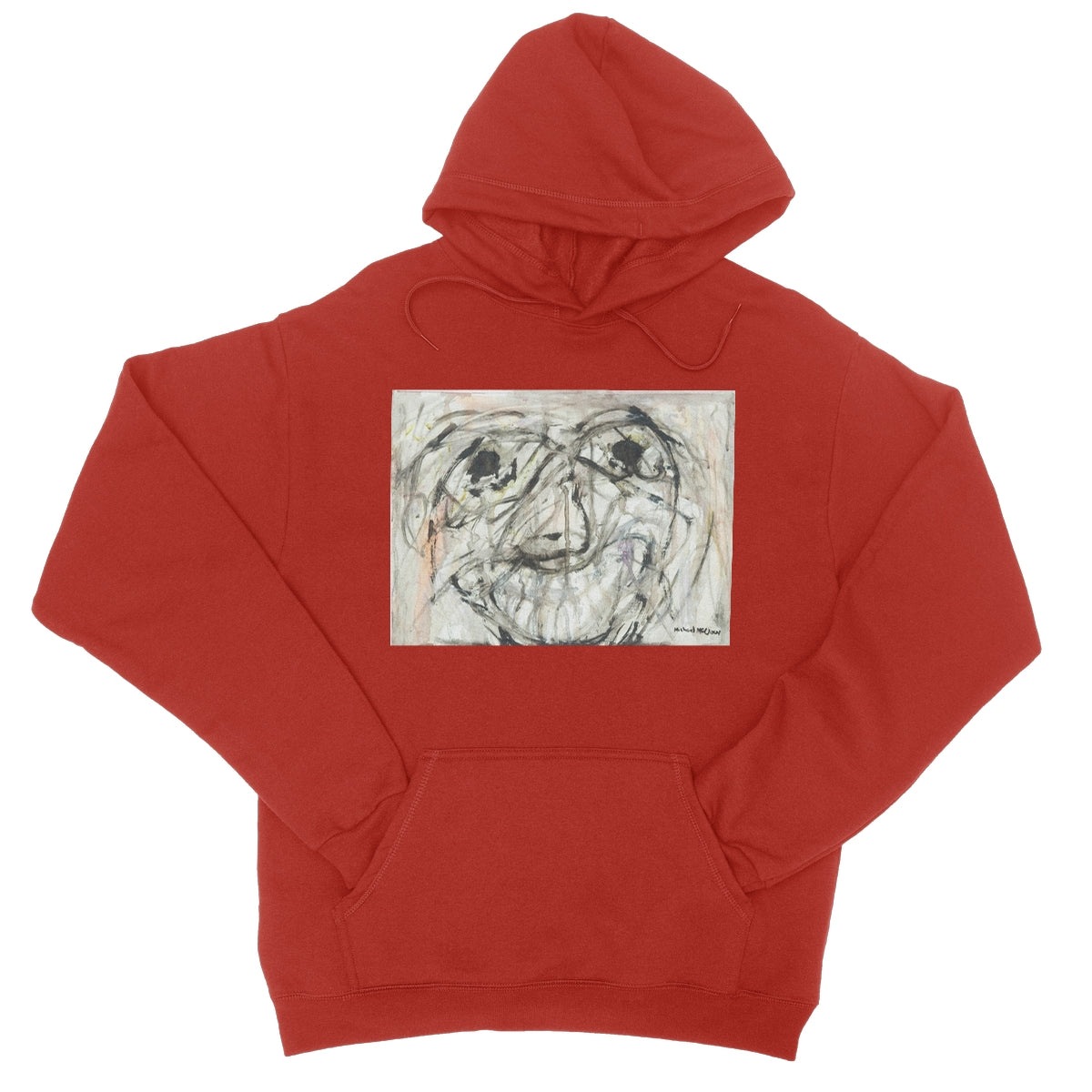 My Happy Place  College Hoodie