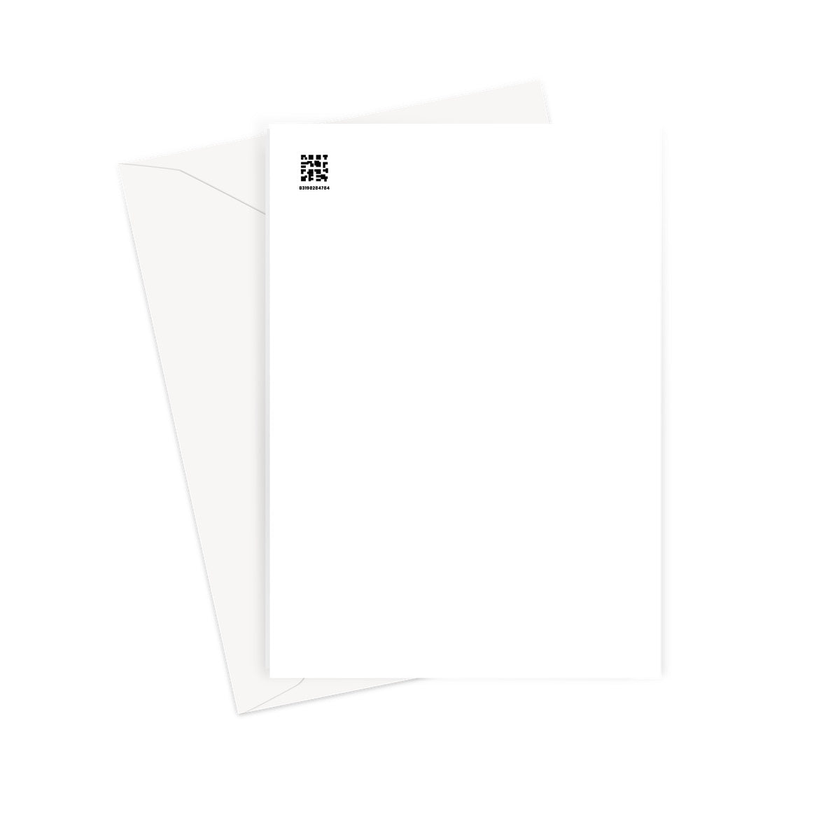In The Mirror  Greeting Card