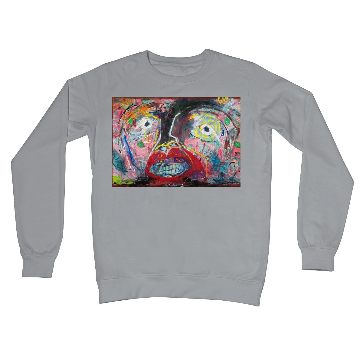 Flowers and Birds  Crew Neck Sweatshirt