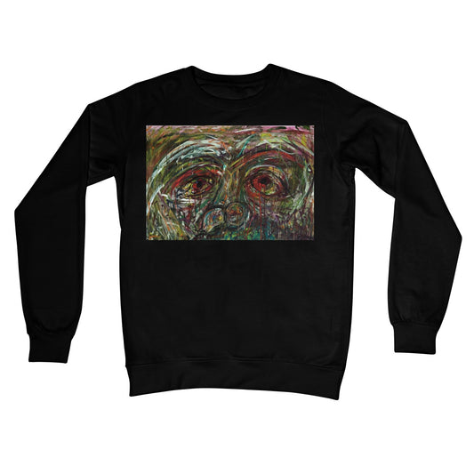 Bleeding Tears  Crew Neck Sweatshirt