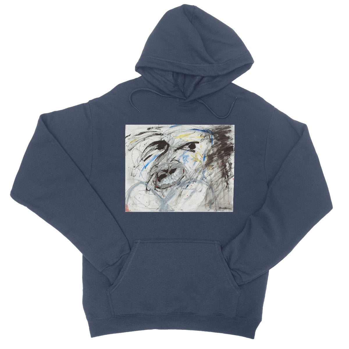 Never Look Back College Hoodie