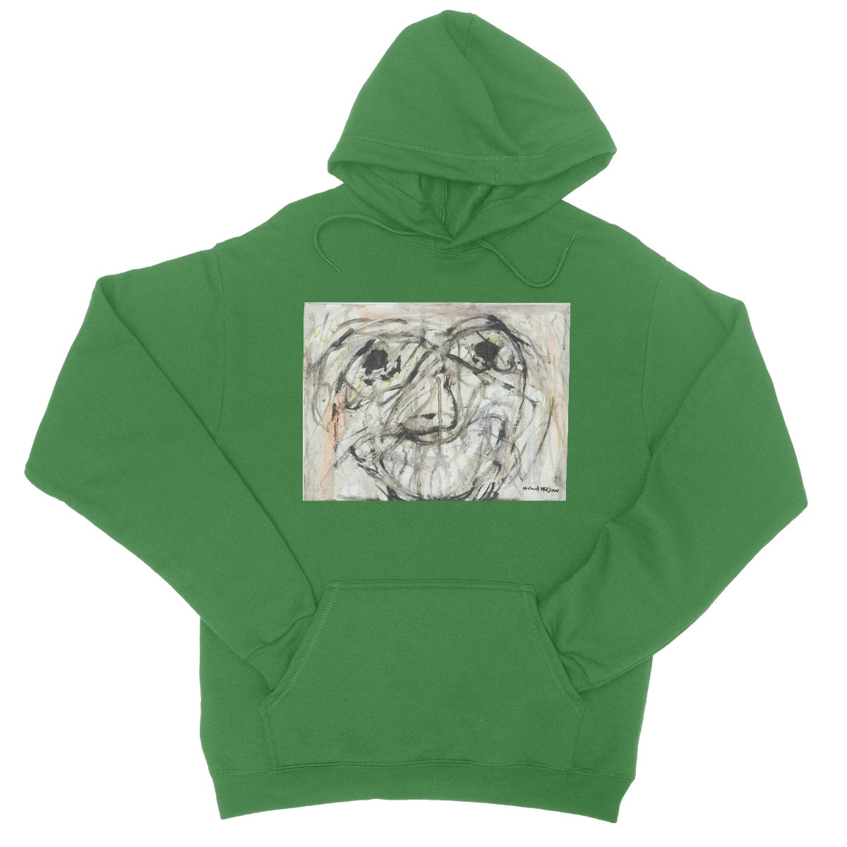 My Happy Place  College Hoodie
