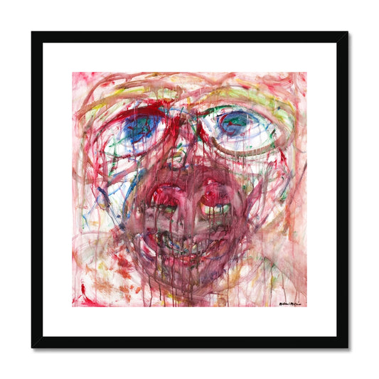 In The Mirror  Framed & Mounted Print