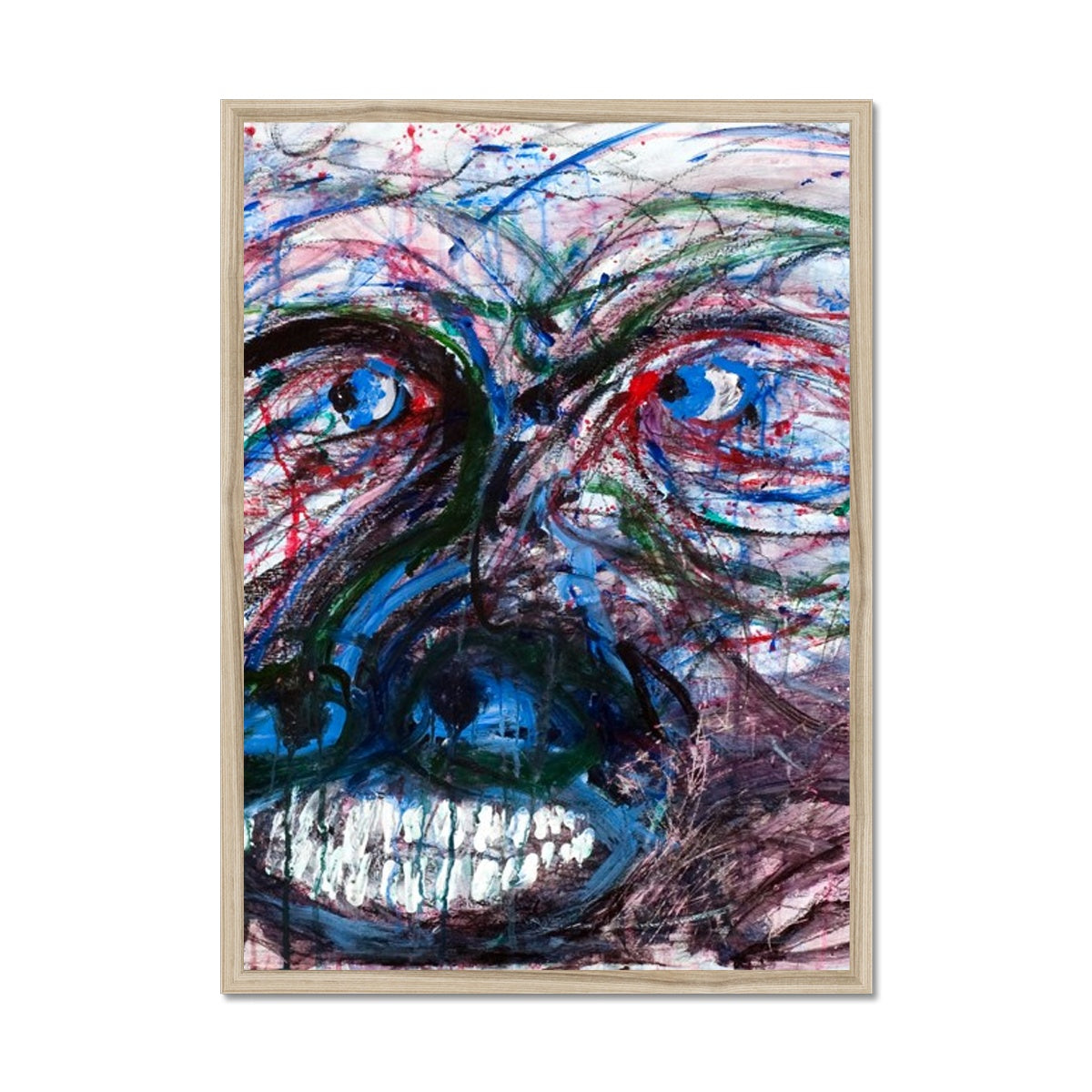Caught In Between  Framed Print
