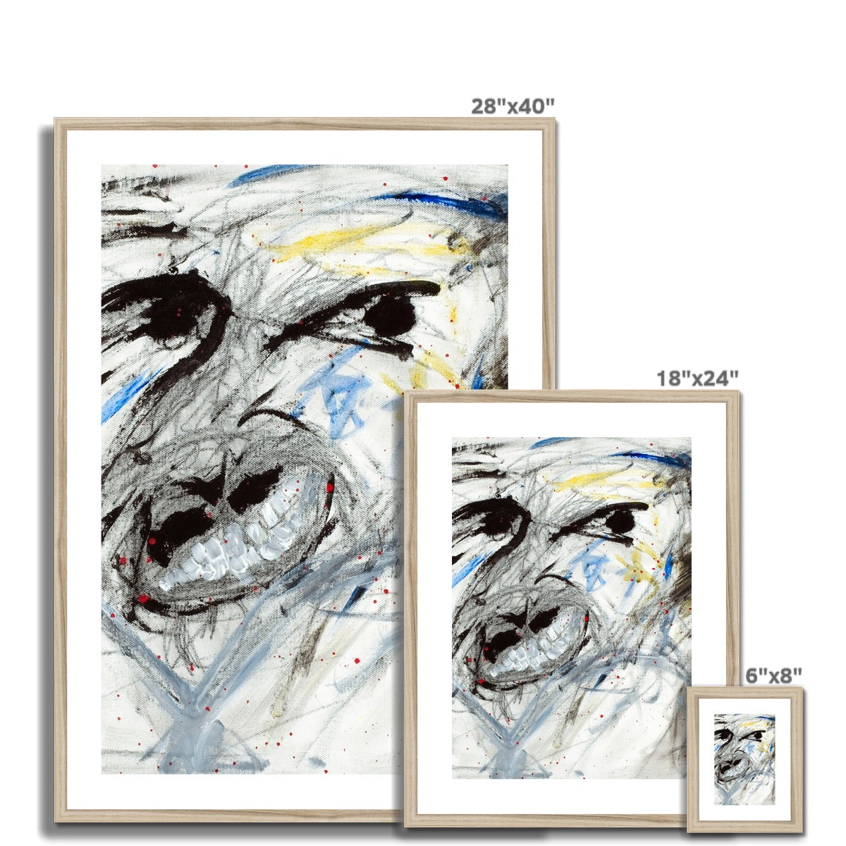 Never Look Back Framed & Mounted Print