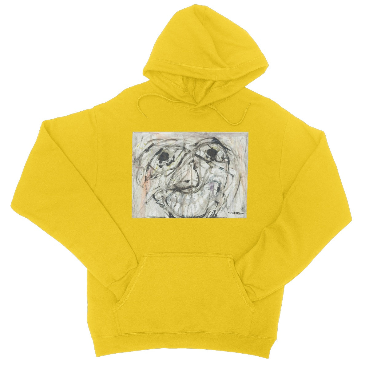 My Happy Place  College Hoodie