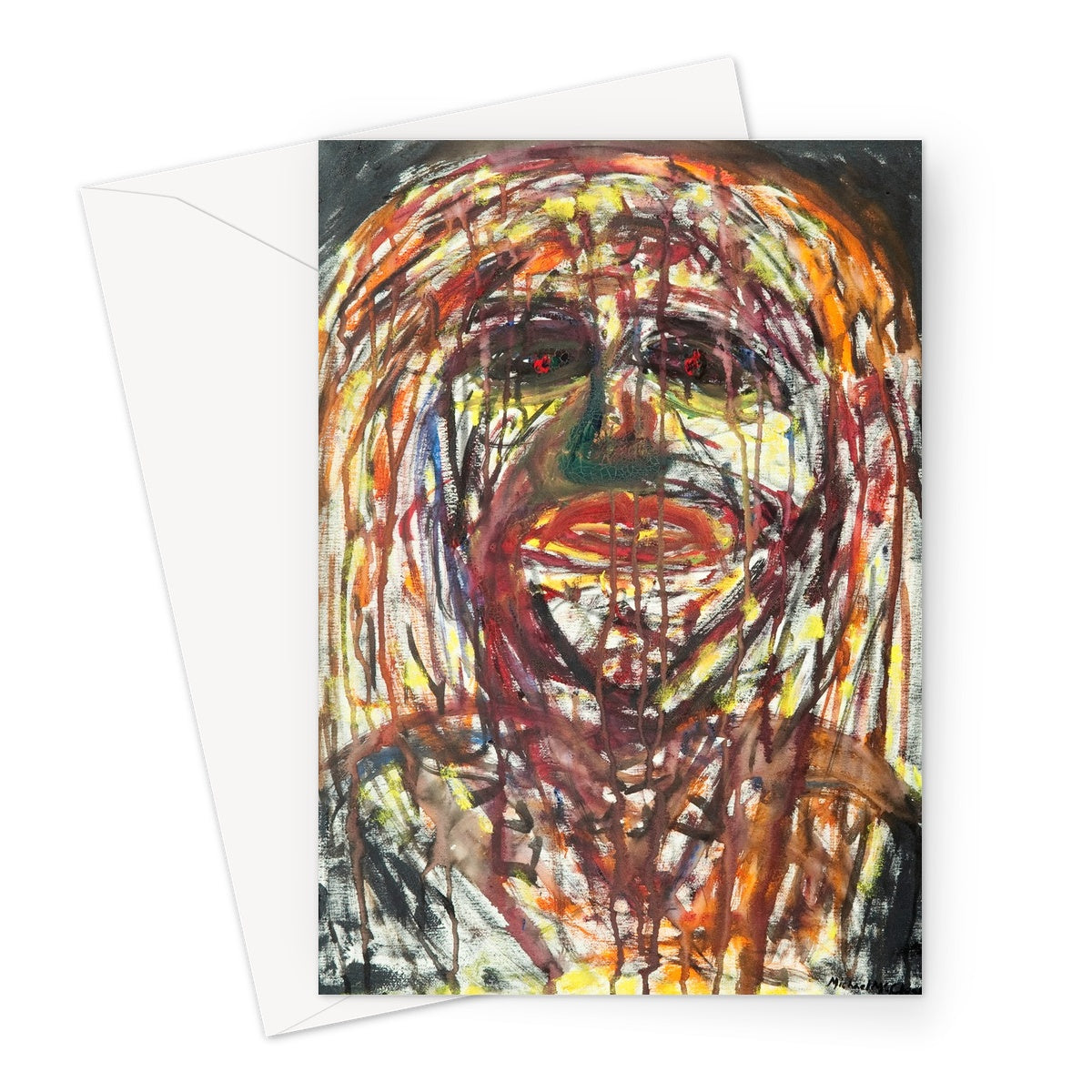 First Man Greeting Card