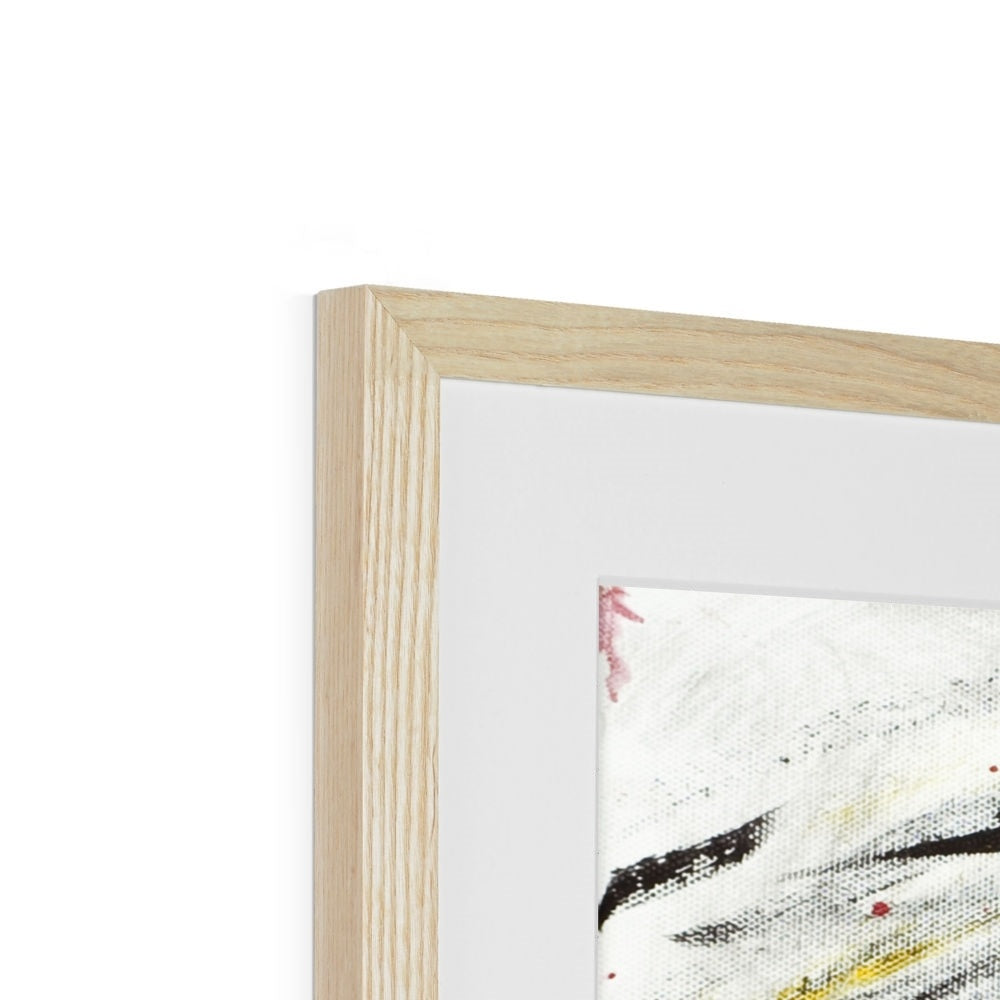 Never Look Back Framed & Mounted Print